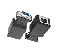 Industrial RJ45 Converter RS232 to RJ45 Ethernet Converter for Precision Machinery and POS Equipment PVC Housing