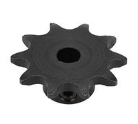 Industrial Robot Sprocket 10 Tooth 6MM D BORE Set Screw Sprocket Steel Power Transmission Component for Automation Equipment and Robotic Systems Replacement Part