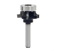Industrial Router Bit 14in Shank with 4 Flutes for Clean Wood Cuts and Trimming (R1 )