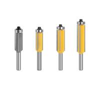 Industrial Router Bit Suitable For Woodworking 4 Edging Trimming Cutter Smooth Operations Precise Wood Edging Carving Long Lastingly Steel Milling Cutter
