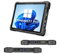 Industrial Rugged Tablet PC-HEIGAOLAPC Outdoor IP67 Waterproof Shockproof Dropproof Tablet 10.1" Win 11 Pro N4120, 8GB RAM 128GB ROM, 8000mAh Battery, 1280*800 Display, Sim 4G, GPS, HDMI, USB3.0, WiFi