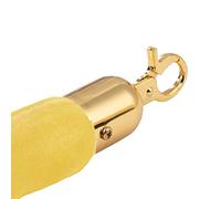 Industrial S-Rope with Hook - Premium 2.5m Queue Barrier for Visitor Control Ideal for Hotels Cinemas Weddings and Grand Openings