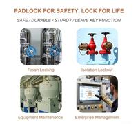 Industrial Safety Gate Valve Lockout Device for Round Tank and Gas Bottle Valves - ABS Plastic, High- Resistant, Fits 25-64 mm & 64-127 mm Diameter(64-127mm)