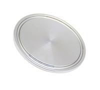 Industrial Sanitary End Cap Tri Clamp Stainless Steel 304 Ferrule for Pipe Sealing and Flow Control, Size Options from 38mm to 219mm (219mm)