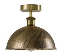 Industrial Semi Flush Mount Ceiling Light Metal E27 Indoor Ceiling Lamp Fixture For Bedroom Living Room Hallway Kitchen