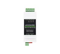 Industrial Serial RS232 To RJ45 Ethernet Server Module With POE Function TCP/IP To Serial Rail-Mount Support