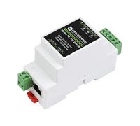 Industrial Serial Server RS485 to RJ45 Ethernet with PoE Function, TCP/IP to Serial, DC 6~36V or PoE Power Supply, RS485 and ETH Bi-Directional Data, Support PoE Ethernet Port + Electrical Isolation