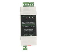 Industrial Serial Server, TCP/IP to Serial, RS485 to RJ45 Ethernet, Rail-Mount Support,Functions Include Modbus/MQTT Gateway,RS485 to JSON, etc