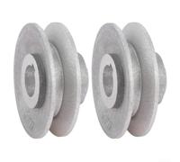 Industrial Sewing Machine Clutch Motor Pulley 2pcs Metal Drive Wheel Set For Heavy Duty Stitching Equipment With Diameter Choices Of 40mm 50mm 55mm 60mm Or 65mm(55mm)