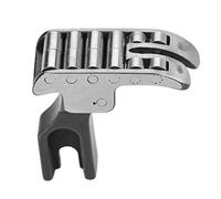 Industrial Sewing Machine Foot Presser 5×4×3 R141 Roller Steel Presser Foot Industrial Sewing Machine Accessories 12 Bearings Leather Roller Foot Low Shank Compensating Presser