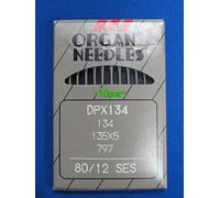 INDUSTRIAL SEWING MACHINE NEEDLES ORGAN FITS BROTHER, JUKI, THICK SHANK SIZE 80