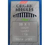 INDUSTRIAL SEWING MACHINE NEEDLES ORGAN FOR, BROTHER, JUKI, ETC DBX1 SIZE 90/14