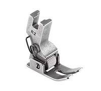 Industrial Sewing Machine Steel Roller Presser Foot Flat Bed Sewing Machine Part Zigzag Snap-On Presser Foot for Thick Fabric