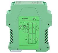 Industrial Signal Isolator, 1 in 2 Out Splitter for PLC Systems, DC24V Powered, High Reliability for 2 or 3-Wire Transmitters & Process Control
