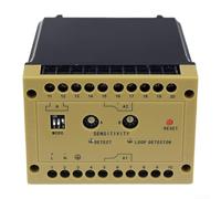 Industrial Single Channel Loop Detector 220V for Car Park Loop Detector Applications Vehicle Presence Sensor Relay Output 70x100x118mm(24V DC)