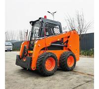 Industrial Skid Steer Loader with Reinforced Boom and Anti Slip Cab Built for Rugged Use on Road, Field, or Industrial Projects
