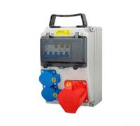 Industrial Socket Box Plastic Weatherproof Electrical Enclosure(C)