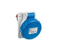 Industrial Socket, Square, 16A, 2p+E Mureva PKY16F723
