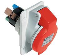 Industrial Socket, Square, 16A, 3p+N+E Mureva PKY16F435