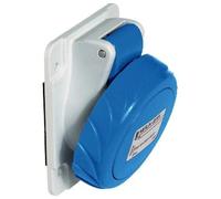 Industrial Socket, Square, 2p+E, 16A Mureva PKF16F723