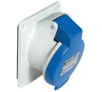 Industrial Socket, Square, 2p+E, 32A Mureva PKF32F423
