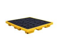 Industrial Spill Containment Platform - Durable Plastic Tray for Spill Control, Modular Design for Safety and Environmental Protection