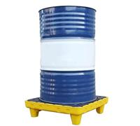 Industrial Spill ContainmentWaterproof Polyethylene Platform for Oil Spills NonSlip Modular Storage Solution for Warehouses Garages and Industrial Use.