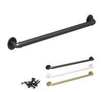 Industrial Stair il, 1.5m Wall-Mounted Safety Railing, Black/Gold/White, 3m 4m 5m 6m Options, Durable Pipe Design for Stairs, Modern Home Decor