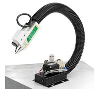 Industrial Static Eliminator, Photoelectric Induction Ionizing Air Snake with 8mm Air Pipe Connector and Adjustable Airflow for Effective Static Removal