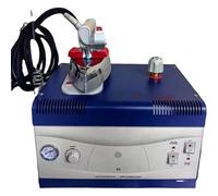 Industrial Steam Ironing Station with Pressure Gauge, Adjustable Temperature for Professional Garment Care in Dry Cleaners and Curtain Shops