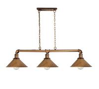 Industrial Steam Punk 3 Way Hanging Light