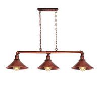 Industrial Steam Punk 3 Way Hanging Light