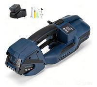 Industrial Strapping Tool, Automatic Electric Strapping Machine. Features 90-Minute Charge for 250-350 Straps. For Securing Lumber, Pipes, And Boxes in Warehouses and Workshops