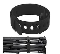 Industrial Straps - Rubber Cargo Strap - Tie-down Strap For Securing, Attaching - Bundling And Lashing - Safety Strap Set To Secure Splits, Garden Hoses, Wood Working Projects, 17.71 X 0.98in, Black