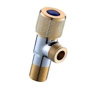 Industrial Strength Angles Valves Anti Erosion Thickened Anti Burst Brass Angles Valves for Water Flows Control Device Industrial Grade