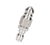 Industrial Strength Drain Cleaning Approach 1/4 Inch Thread Nozzle with 360 Degree Sprays Cover for Household Multi Directional Channels