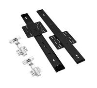 Industrial Strength Hidden Sliding Part for Folding Furniture Doors 30 Centimeters Long Smooth Quiet Hidden Hinge Mechanism