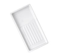 Industrial Strength Nails Technician Tray Thickened Stainless Steel for Salon Tools and Efficient Storage Professional Manicure Sanitization Tray