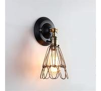 Industrial Style Bedside Lamp Edison Water Pipe Wall Light American Embedded Wall Lights Attic Steampunk Wall Lamp,Hallway Living Room Light Fixture