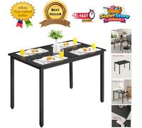 Industrial Style Dining Table, Rectangular Kitchen Table for 4 - 70 x 110 cm