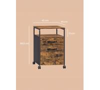 Industrial Style File Cabinet