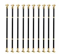 Industrial Style Home Staircase Balusters for Tile Steps/Wood Stairs, 37.4Inch Tall Metal Deck Spindles for Balcony Garden Patio Stairway Interiors Exterior,Style,1,10 Pcs