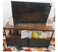 Industrial Style Tv Stand Media Storage Unit Vintage Retro Cabinet Furniture