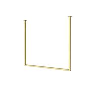 Industrial Style Wall & Ceiling Coat Rack - 120x120 cm - Elegant Display for Weddings & Events - Modern Design for Commercial Use & Home Organization