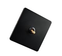Industrial Styles Brass Toggle Switches Panel 86 Type Flame-resist Construction Wall SwitchING For Hotel Factory Setting Industrial Switches Plate