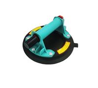 Industrial Suction Cup, 8 Inch Vacuum Suction Cup 220Kg Carrying Capacity Heavy Duty Glass Lifter for Granite Tile Manual Lifting(Groen)