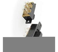 industrial switch 10 Pcs Networking Products SS22F25-G5 2 Position DPDT 2P2T Panel Mount Mini Slide Switch Switches Solder Lug