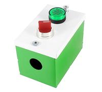 industrial switch 10A AC Control electrical 660V 3 Way Rotary Switch Station 110V Green Indication Light replacement parts
