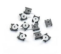 industrial switch 10pcs Black Detection Rocker Limit Swing Movement Rocker Switch 5 feet Reset Left and Right Mini Micro Switch Toggle Switch