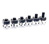 industrial switch 20PCS DIP 4.5X4.5X3.5/3.8/4.0/4.3/4.5/4.8/5/5.5/6/6.5/7/8/10MM Tactile Tact Push Button Micro Switch Momentary Push Button
